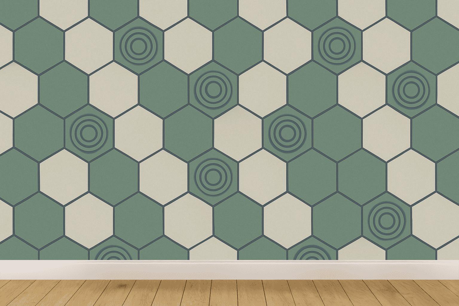 Hex Cell Ripple Registry stylish home wallpapers