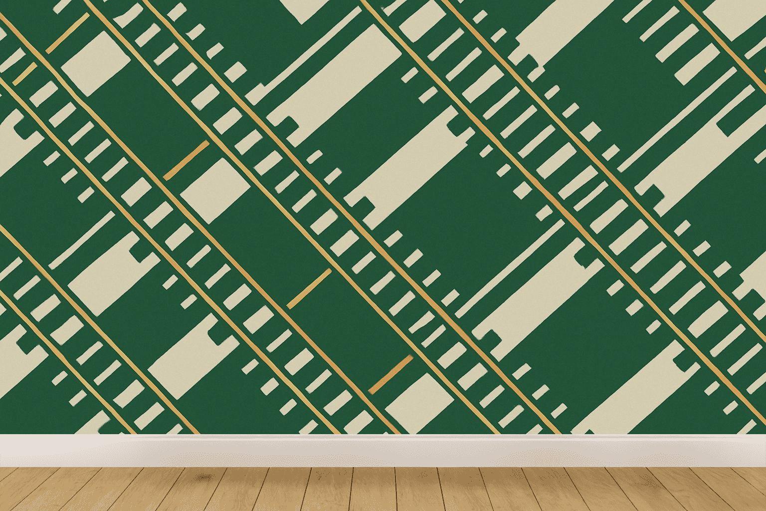 Diagonal Rail Counterpoint custom wallpapers