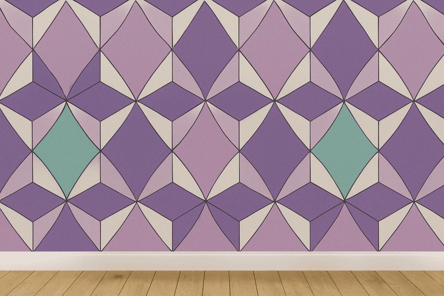 Facet Kite Quilt premium wall decorations