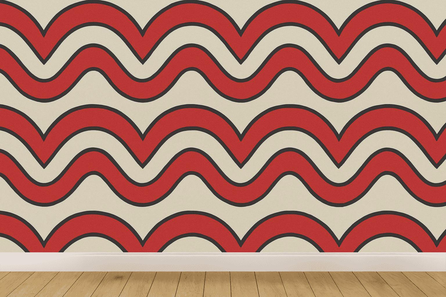 Arc Chevron Pulse Bands unique pattern wallpapers