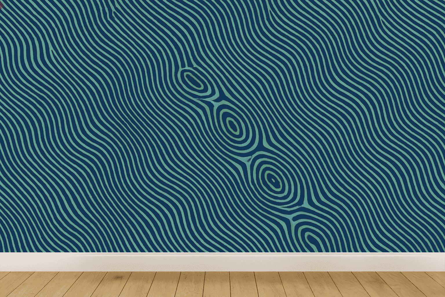 Moire Ribbon Interference custom wallpapers