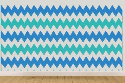 Sawtooth Stripe Harmonic premium wall decorations