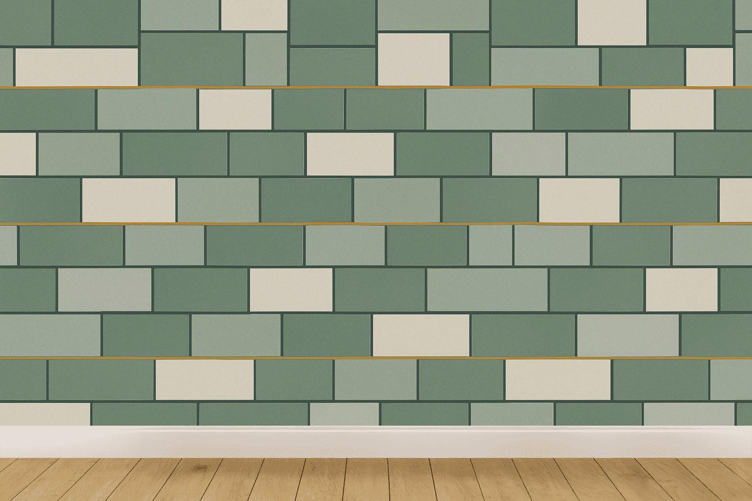 Staggered Block Quilt Register personalized wall coverings