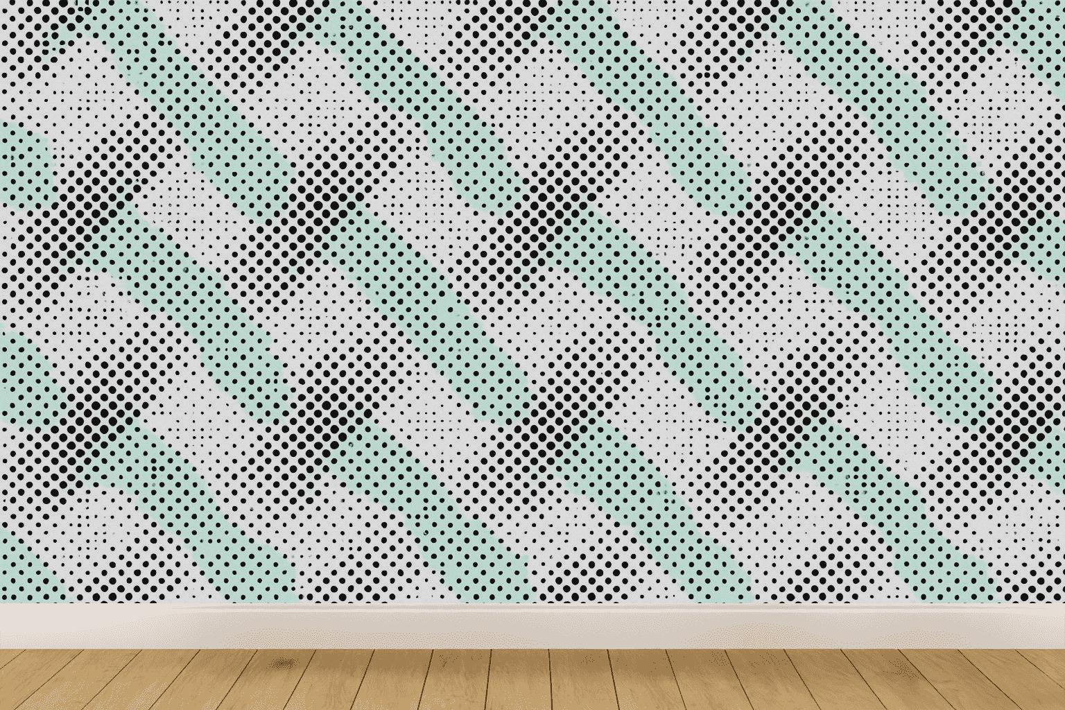 Microdot Braid Interference wallpapers for interior design