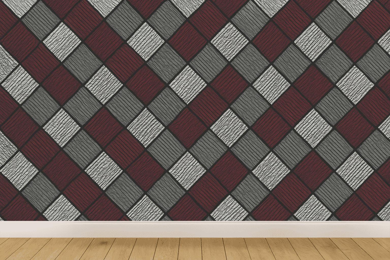 Rhombus Weave Crosshatch custom wallpapers