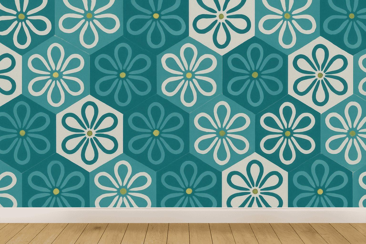 Hex Bloom Relay unique pattern wallpapers