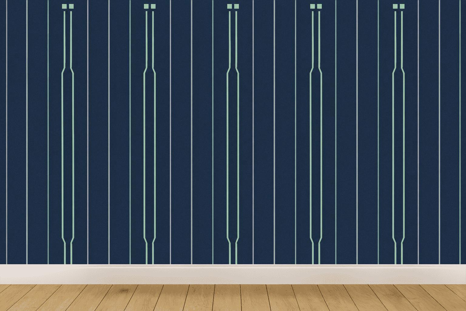 Split Reed Pinstripe Field stylish home wallpapers [AI-256fd59a-10f76e7c8729]