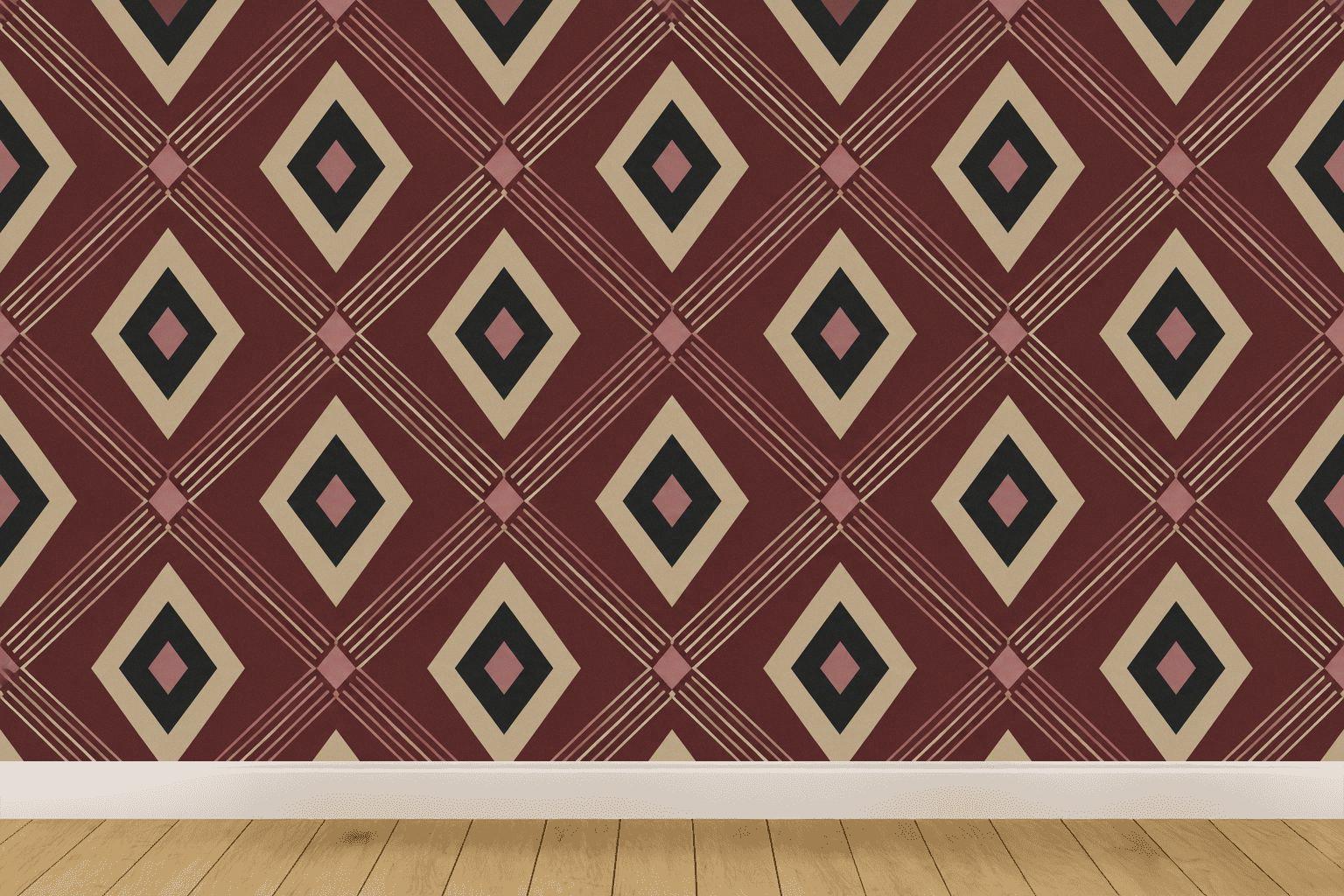 Rhombus Thread Alternator premium wall decorations [AI-952dcb21-883c2096c660]