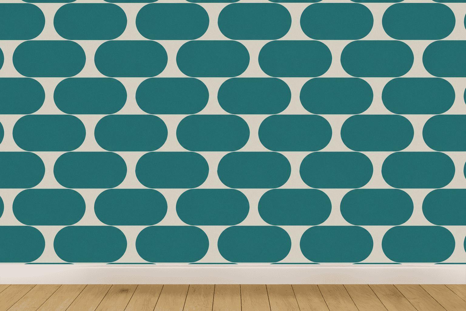 Rippled Capsule Tessellation stylish home wallpapers [AI-590acb89-bd2d359004f1]