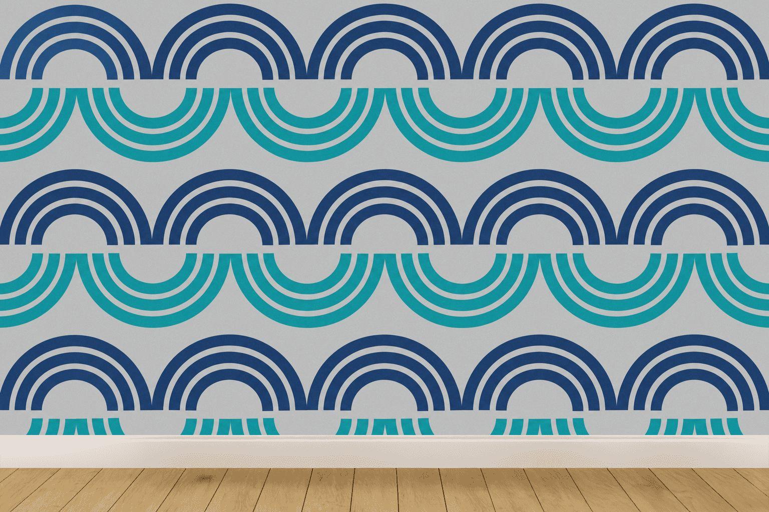 Parallel Arc Ledger designer printed wallpapers [AI-5c11b940-ebab7466c505]