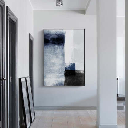 Abstract Watercolor Impressions - Canvas Wall Art Painting-Original Wall Arts