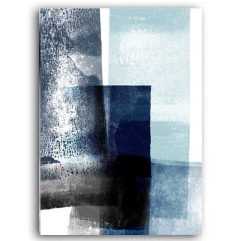 Abstract Watercolor Impressions - Canvas Wall Art Painting-Original Wall Arts
