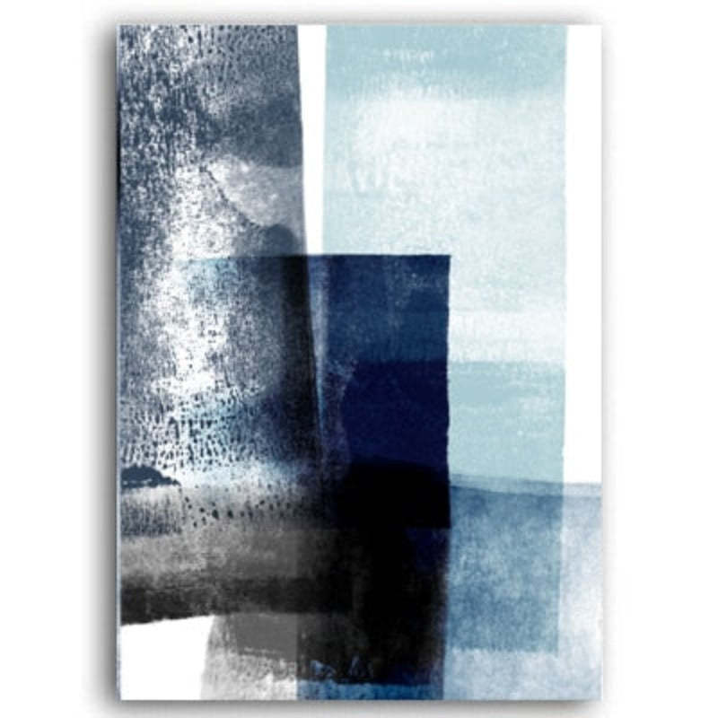 Abstract Watercolor Impressions - Canvas Wall Art Painting-Original Wall Arts