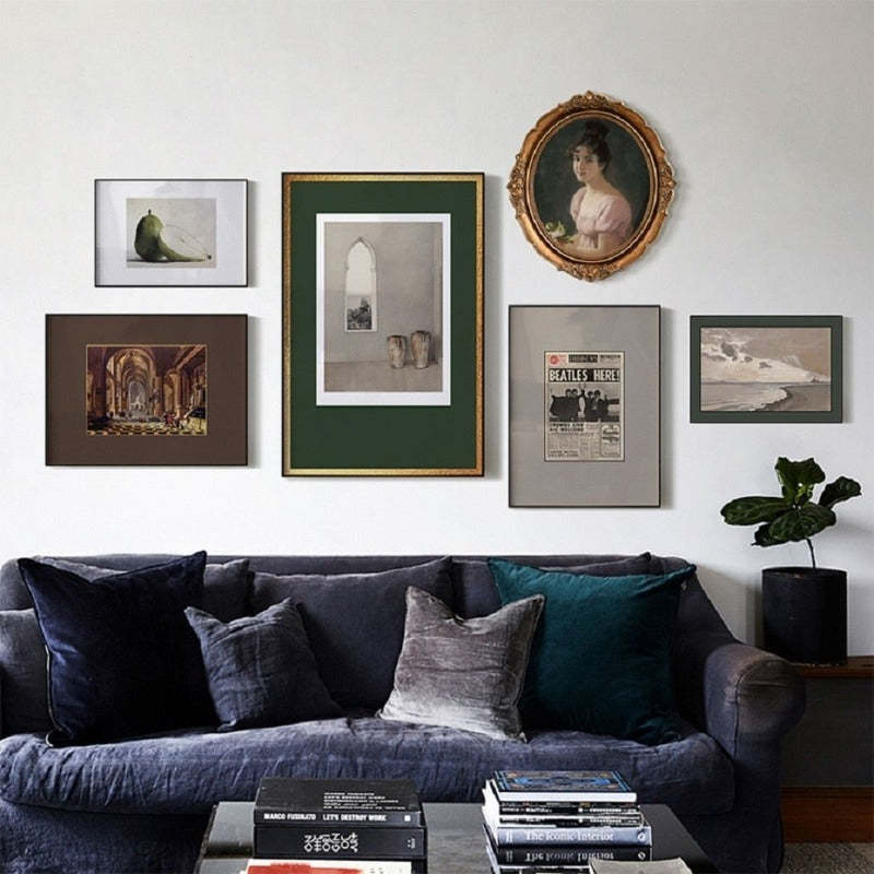 Still Life Abstract Europe - Canvas Wall Art Painting-Original Wall Arts