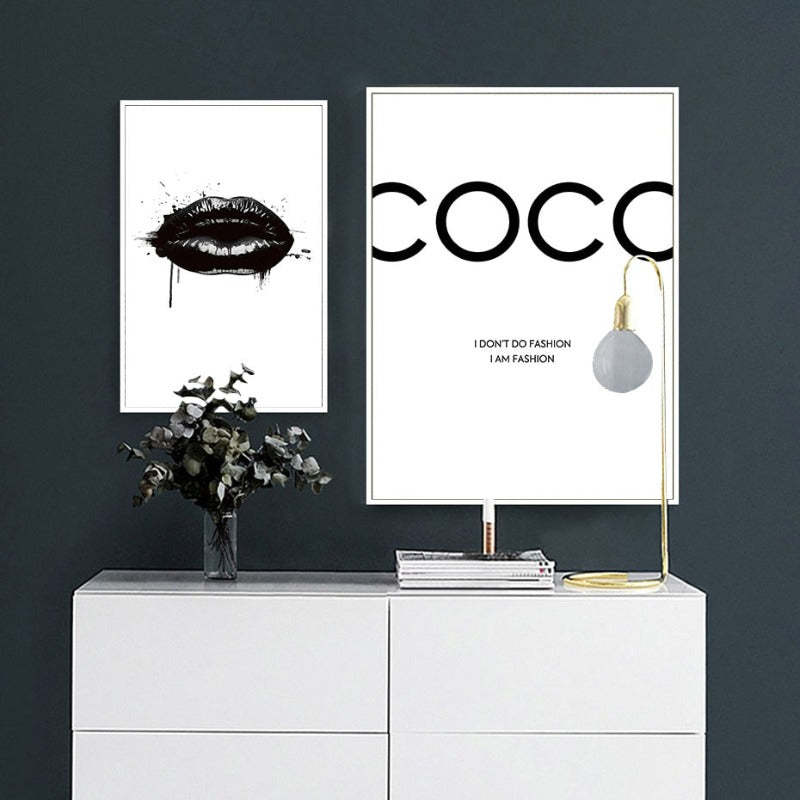 She Hustles - Canvas Wall Art Painting-Original Wall Arts