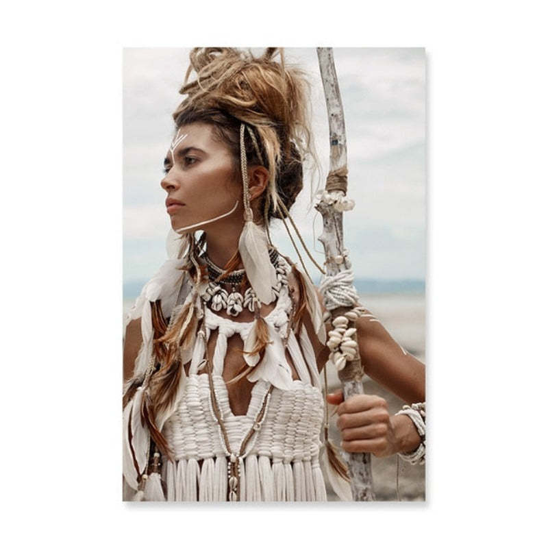 Modern Dried Flowers - Canvas Wall Art Painting-Original Wall Arts