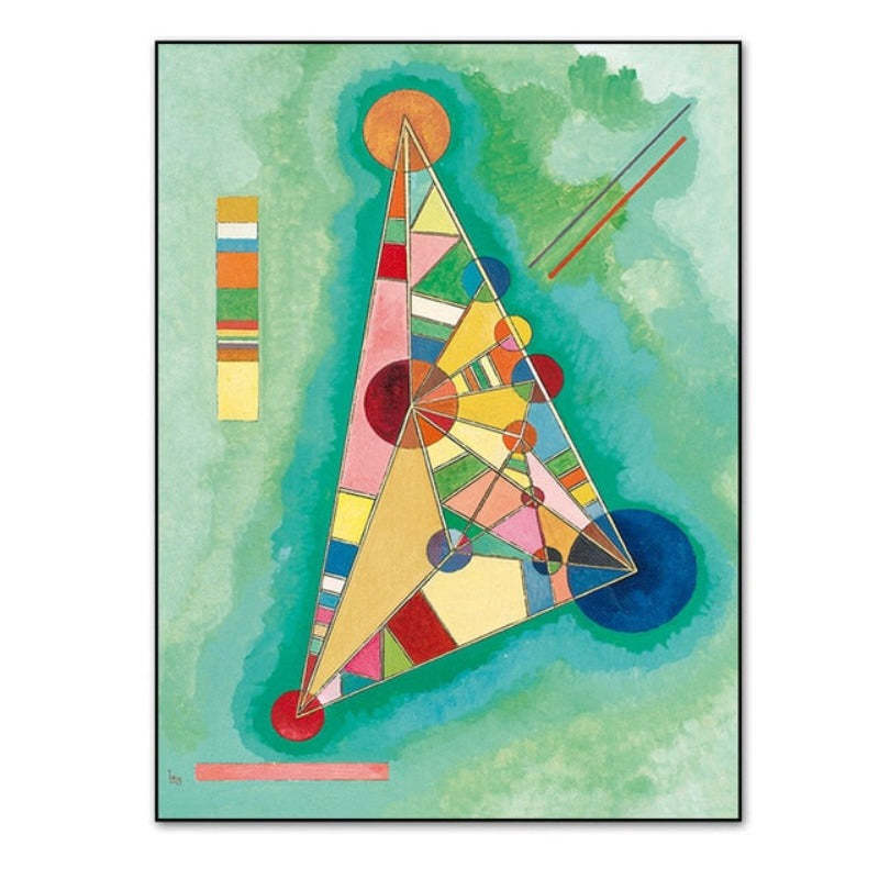 Vintage Wassily Kandinsky - Canvas Wall Art Painting-Original Wall Arts