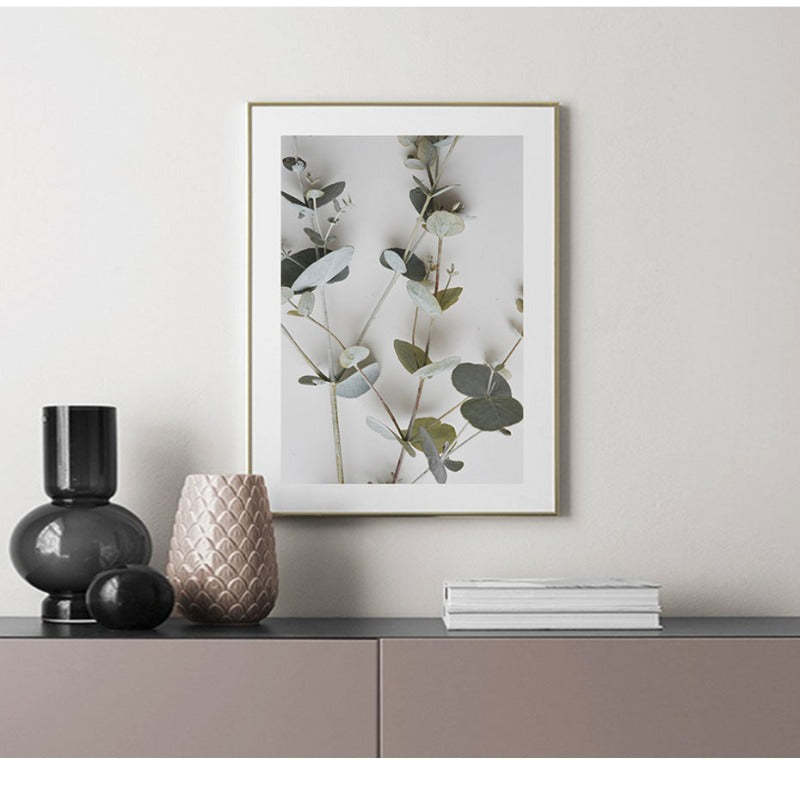 Botanical Eucalyptus Leaves - Canvas Wall Art Painting-Original Wall Arts
