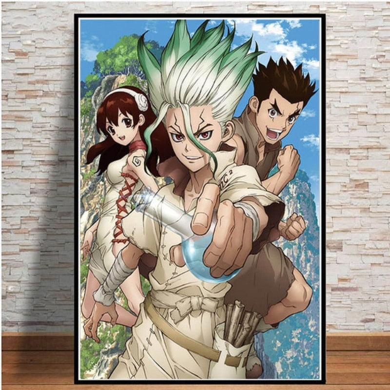 Anime Buddies - Canvas Wall Art Painting