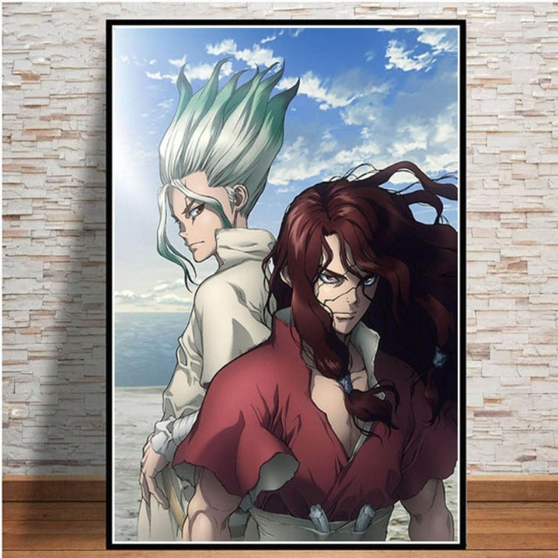 Anime Buddies - Canvas Wall Art Painting