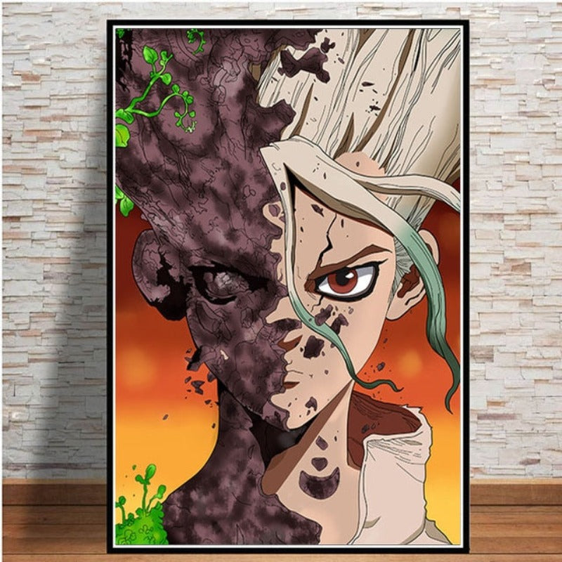 Anime Buddies - Canvas Wall Art Painting