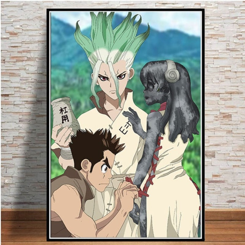 Anime Buddies - Canvas Wall Art Painting