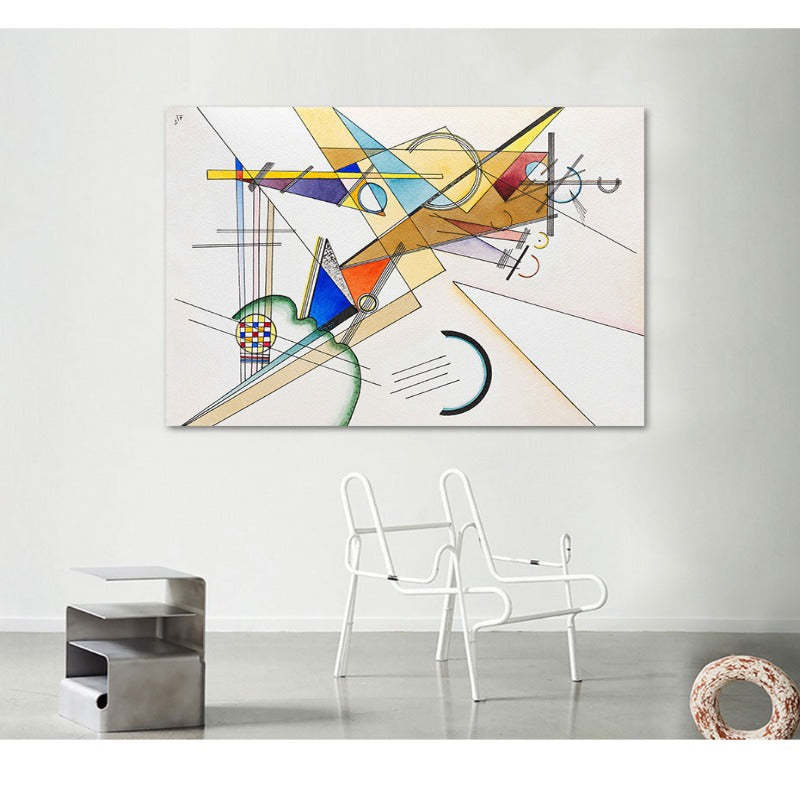 Vintage Wassily Kandinsky - Canvas Wall Art Painting-Original Wall Arts