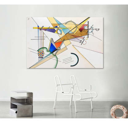 Vintage Wassily Kandinsky - Canvas Wall Art Painting-Original Wall Arts
