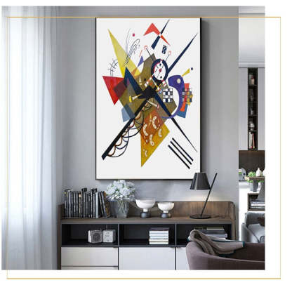 Vintage Wassily Kandinsky - Canvas Wall Art Painting-Original Wall Arts