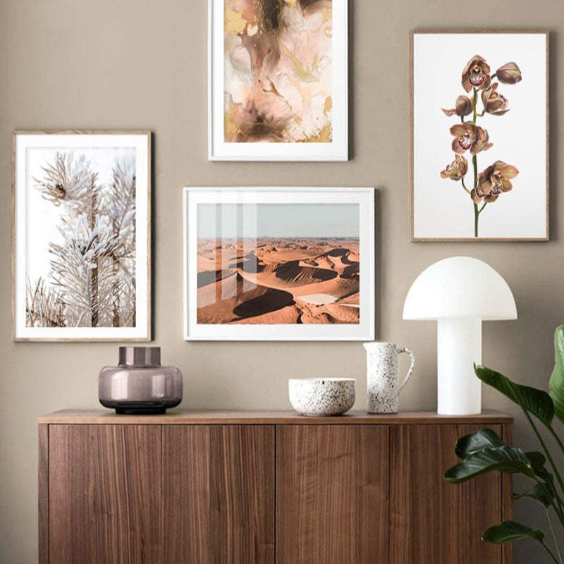 Modern Dried Flowers - Canvas Wall Art Painting-Original Wall Arts