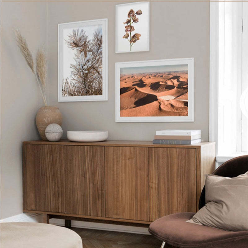 Modern Dried Flowers - Canvas Wall Art Painting-Original Wall Arts