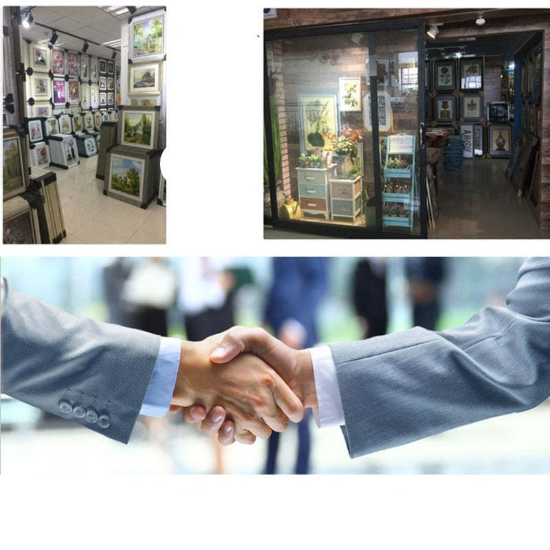 She Hustles - Canvas Wall Art Painting-Original Wall Arts