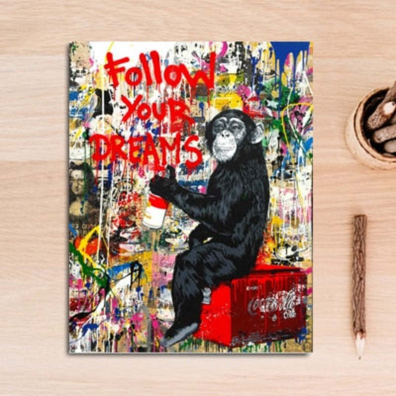 Street Graffiti - Canvas Wall Art Painting-Original Wall Arts