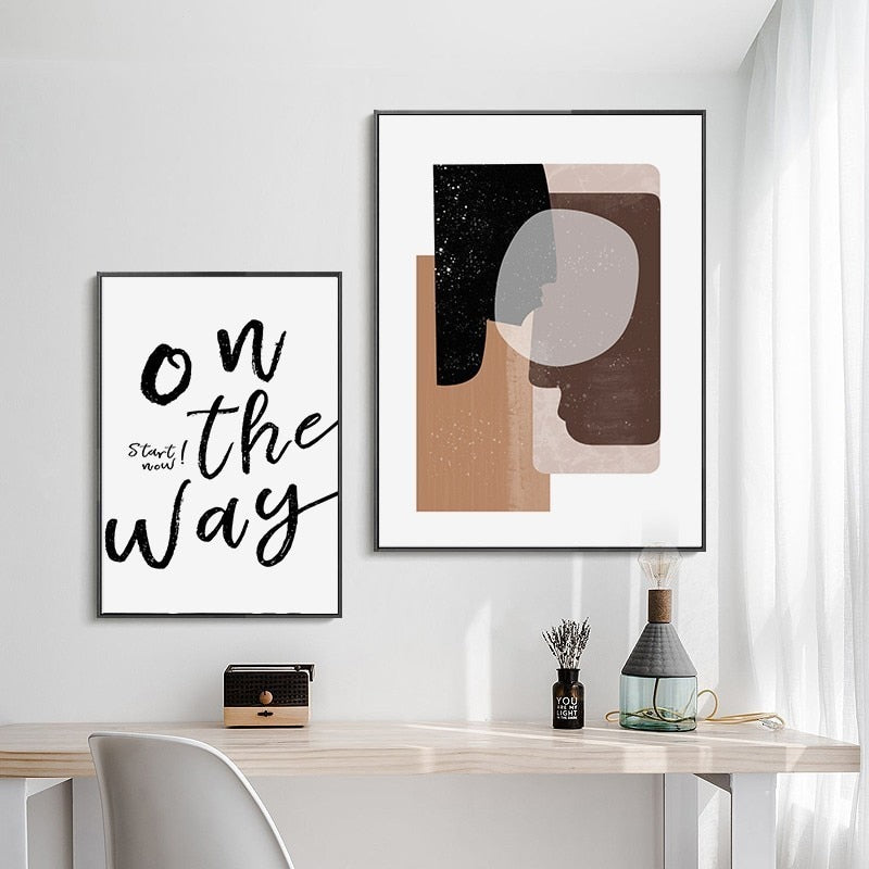 Scandinavia Geometric - Canvas Wall Art Painting