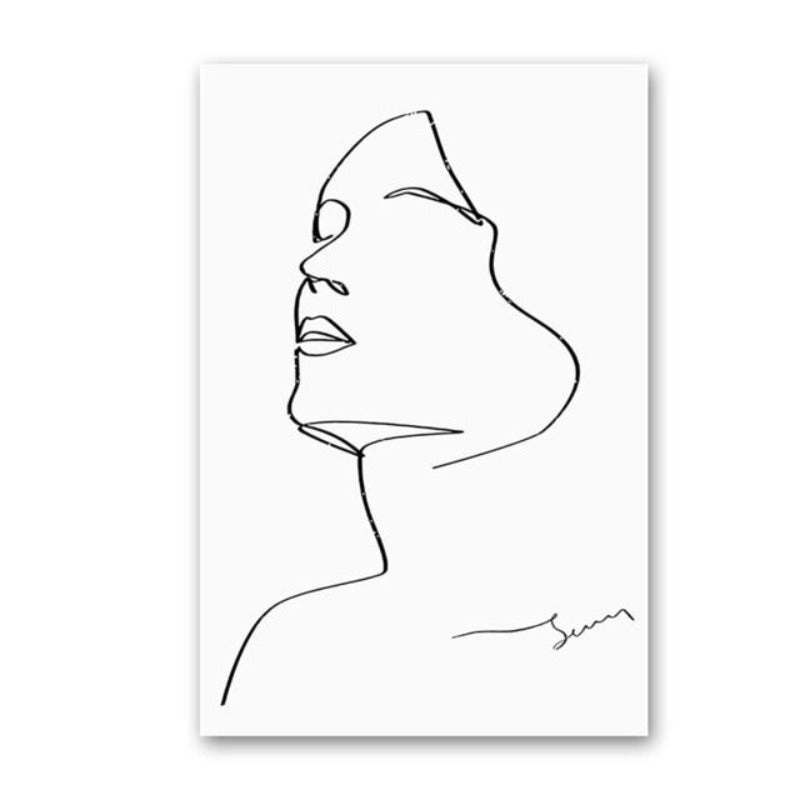 Scandinavia Geometric - Canvas Wall Art Painting