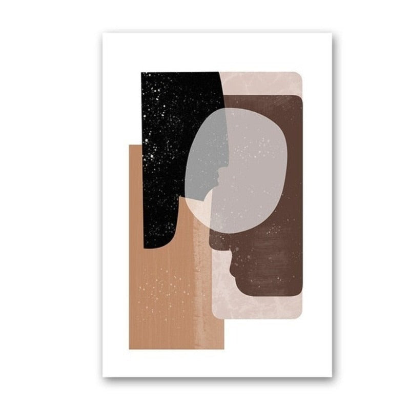 Scandinavia Geometric - Canvas Wall Art Painting