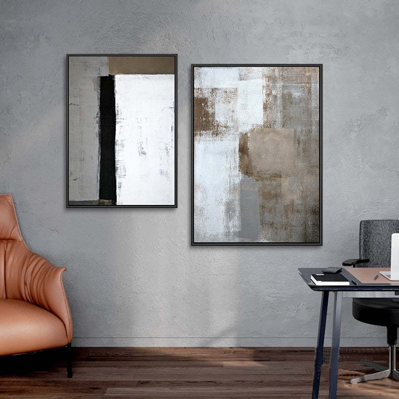 Vintage Abstract Canvas Printings Paintings Europe - Canvas Wall Art Painting-Original Wall Arts