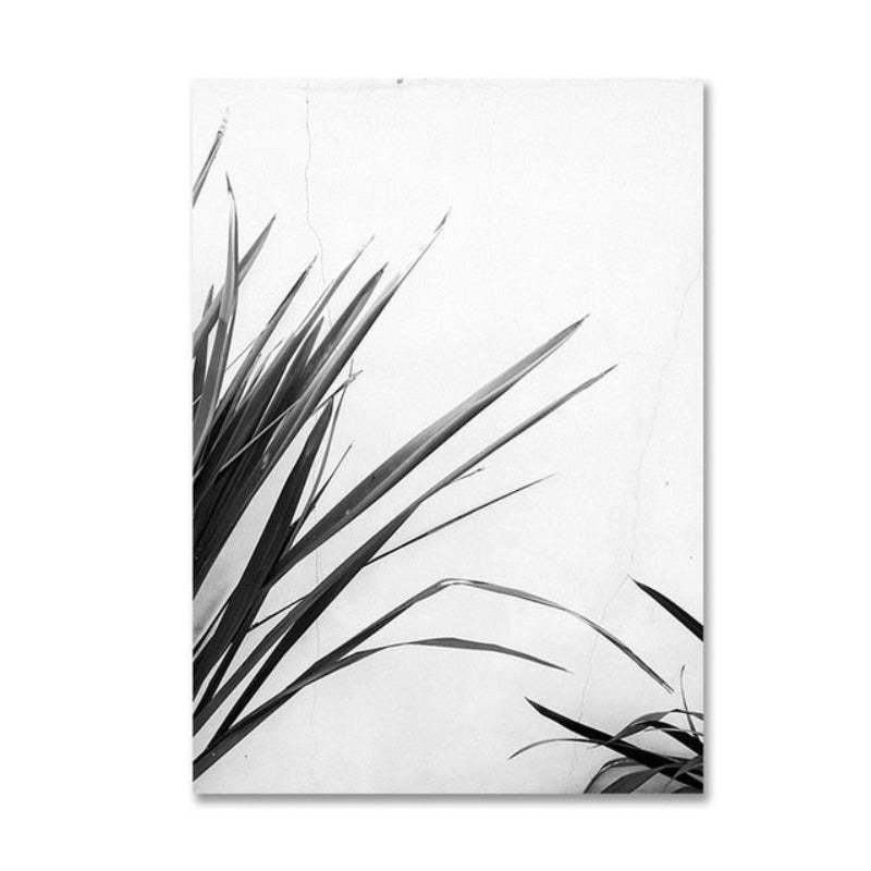 Nordic Scandinavia Palm Leaves Plants Dreams Quote-Original Wall Arts
