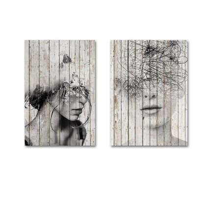 Abstract Figure Prints - Canvas Wall Art Painting-Original Wall Arts