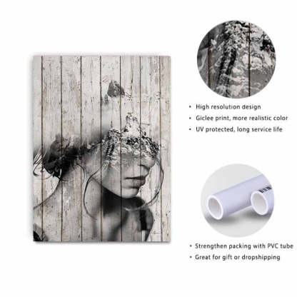 Abstract Figure Prints - Canvas Wall Art Painting-Original Wall Arts