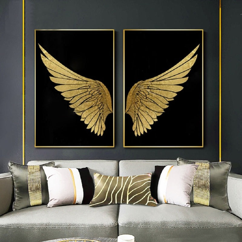 Dream Wing Wall Art - Canvas Wall Art Painting-Original Wall Arts