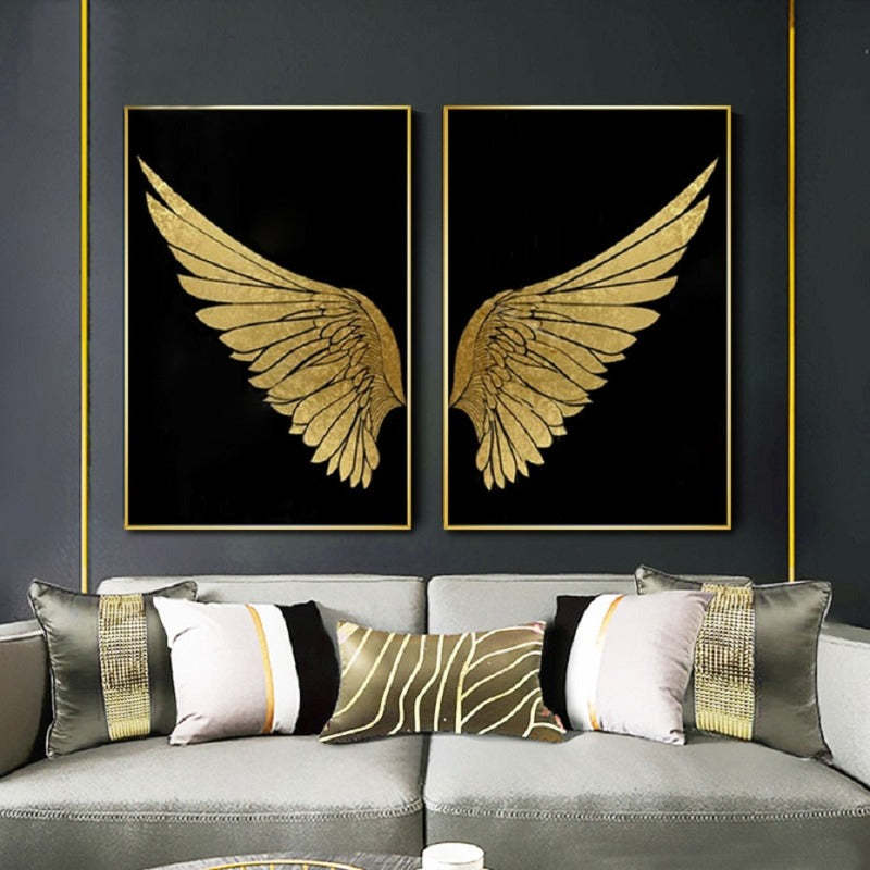 Dream Wing Wall Art - Canvas Wall Art Painting-Original Wall Arts