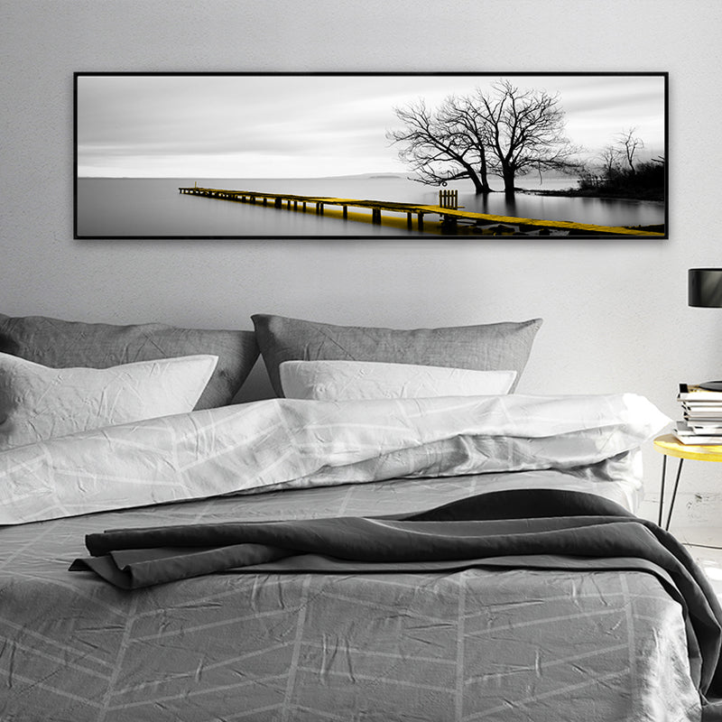 Lonely Evenings - Canvas Wall Art Painting-Original Wall Arts