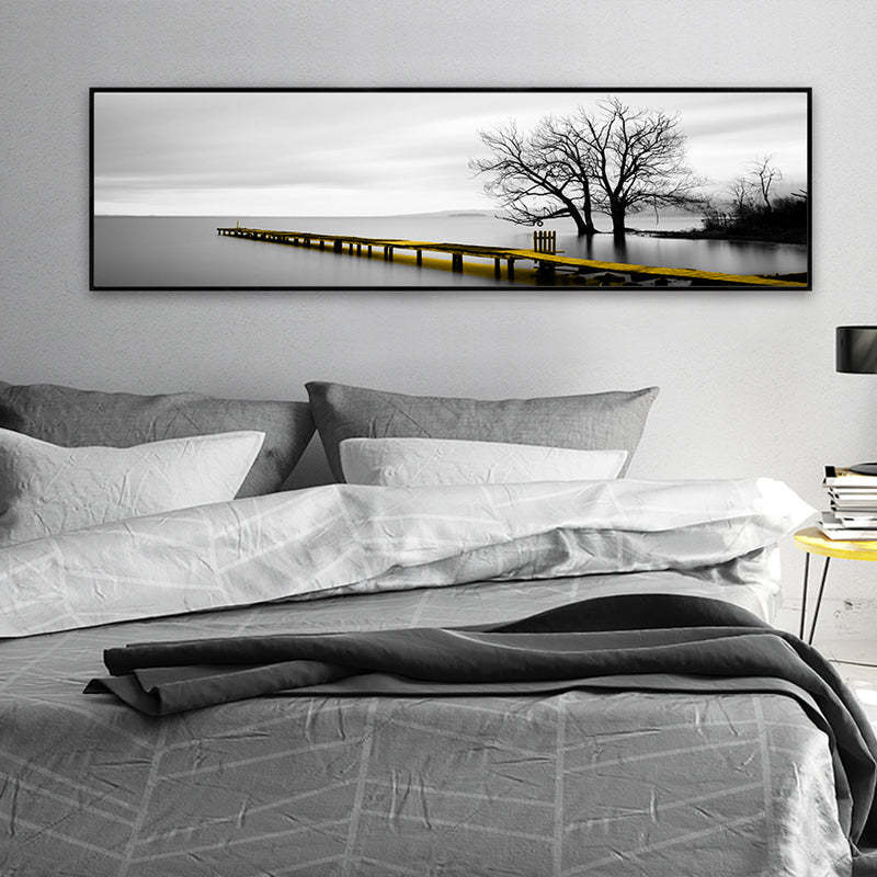 Lonely Evenings - Canvas Wall Art Painting-Original Wall Arts