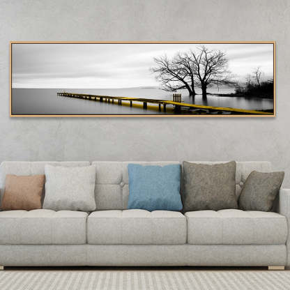 Lonely Evenings - Canvas Wall Art Painting-Original Wall Arts