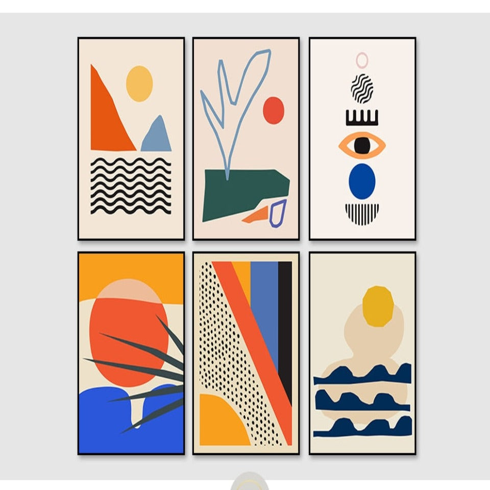 Random Moods In Day - Canvas Wall Art Painting-Original Wall Arts