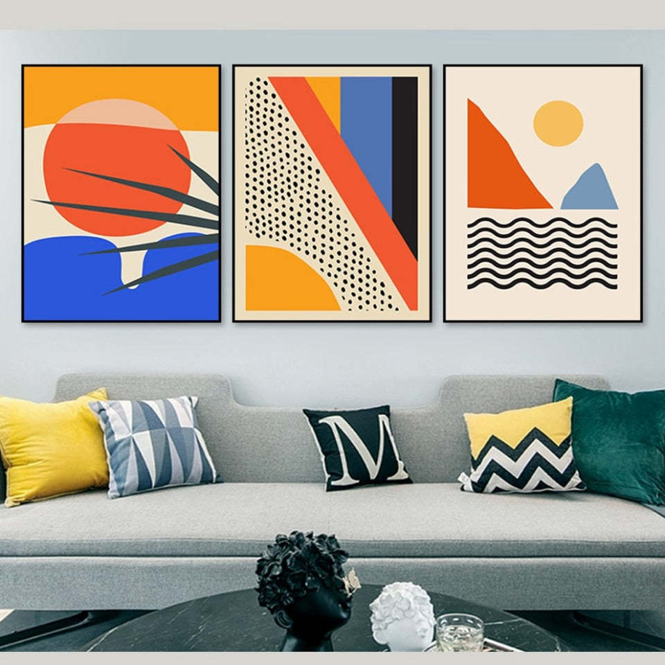 Random Moods In Day - Canvas Wall Art Painting-Original Wall Arts