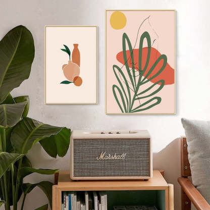 Scandinavia Abstract Still Life Figure - Canvas Wall Art Painting-Original Wall Arts