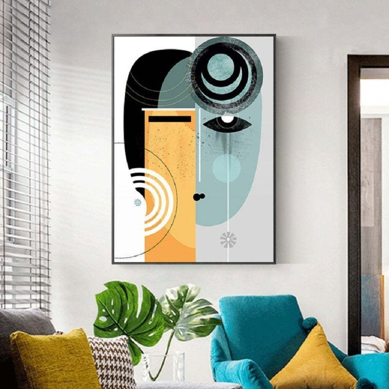 Eye On Goal - Canvas Wall Art Painting-Original Wall Arts