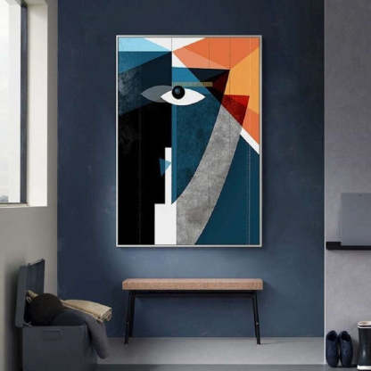 Eye On Goal - Canvas Wall Art Painting-Original Wall Arts